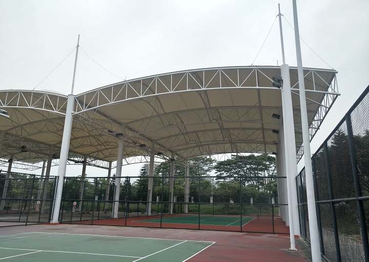 东莞滨江体育公园网球场