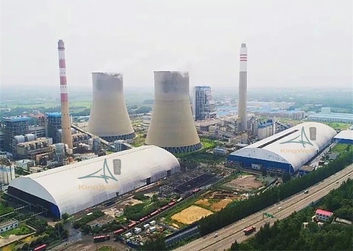 郑州裕中能源储煤场封闭工程